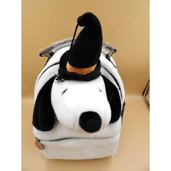 Peanuts Snoopy Witch Cosplay Plush Halloween Mini Backpack - NWT - Picture 1 of 8